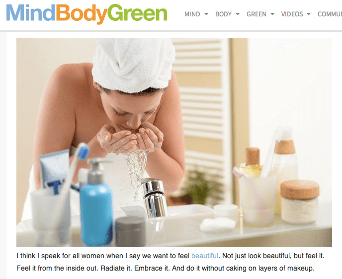 Learn how to look beautiful without make-up on!